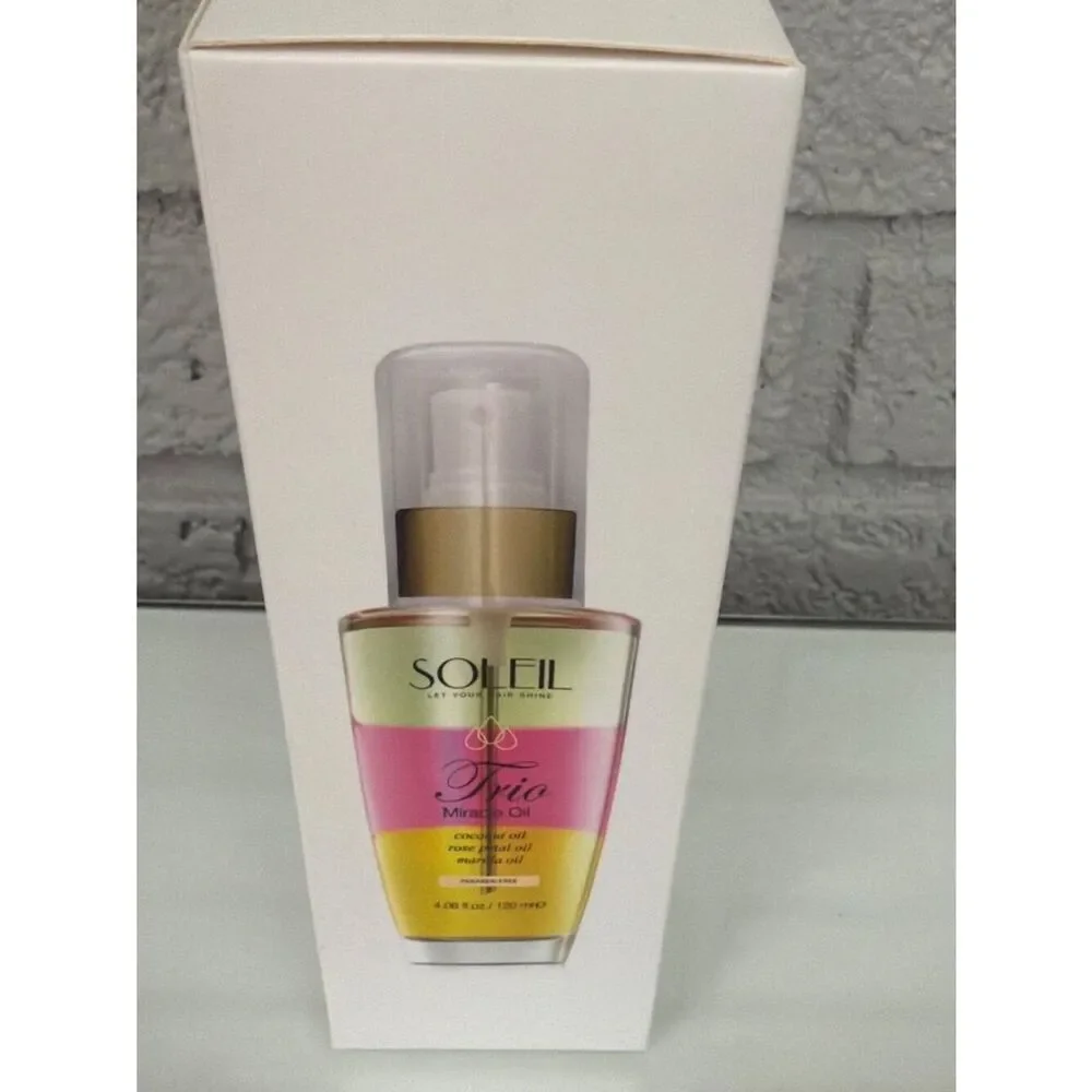 Soleil Trio Miracle Oil Coconut Rose & Marula Oil